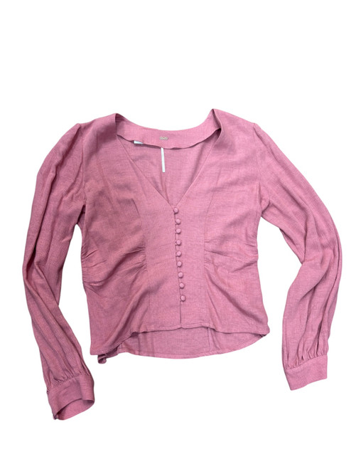 Vist Large View of Product Image Which is Used Free People Long Sleeve Top S-4/6