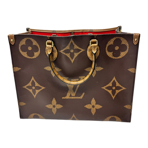 Vist Large View of Product Image Which is Used Louis Vuitton Reverse Monogram OnTheGo GM Tote