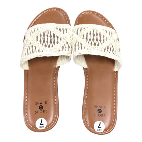 Vist Large View of Product Image Which is Used Shade & Shore Sandals 7