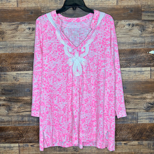 Vist Large View of Product Image Which is Used Lilly Pulitzer Long Sleeve Top XL-16