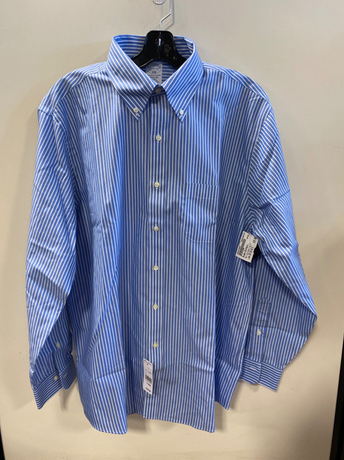 Vist Large View of Product Image Which is Used Brooks Brothers Mens Long Sleeve Top 2X/18-18.5