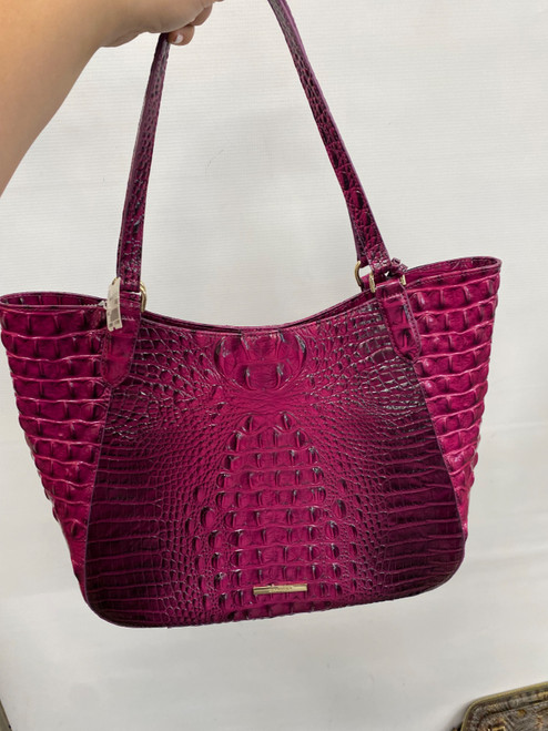 Vist Large View of Product Image Which is Used Brahmin Xlarge Leather Handbag