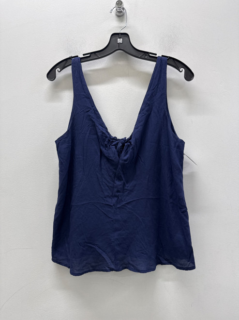 Vist Large View of Product Image Which is Used Maeve Blue Sleeveless Top S-4/6