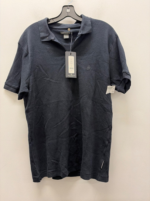 Vist Large View of Product Image Which is Used NWT Black French Connection Mens Short Sleeve Top L/16-16.5