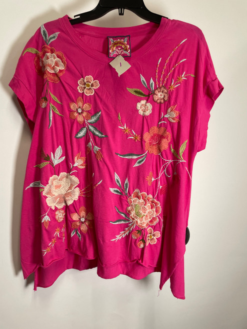 Vist Large View of Product Image Which is Used Johnny Was Short Sleeve Top L-12/14