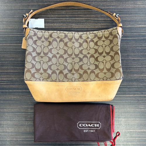 Vist Large View of Product Image Which is Used AS IS Coach Large Handbag
