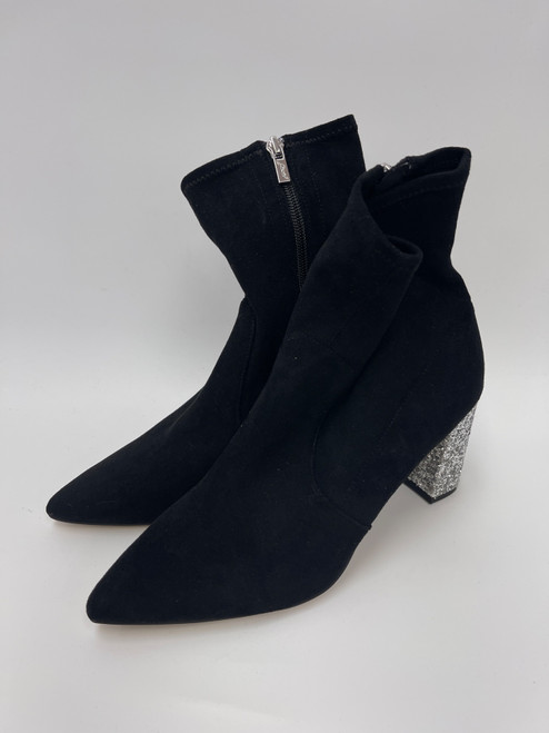 Vist Large View of Product Image Which is Used Badgley Mischka Ankle Boots 8.5