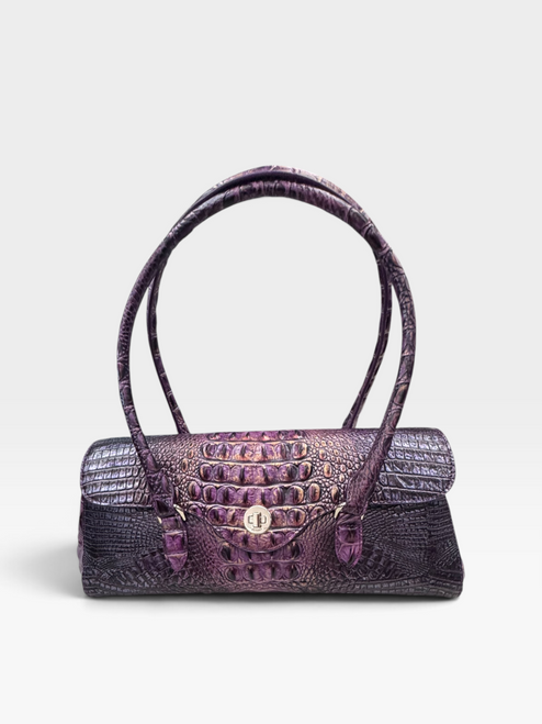 Vist Large View of Product Image Which is Used Brahmin Large Leather Handbag