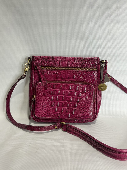 Vist Large View of Product Image Which is Used Brahmin Small Leather Handbag