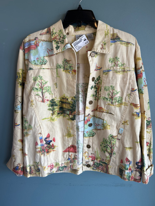 Vist Large View of Product Image Which is Used Chico's Denim Jacket M-8/10