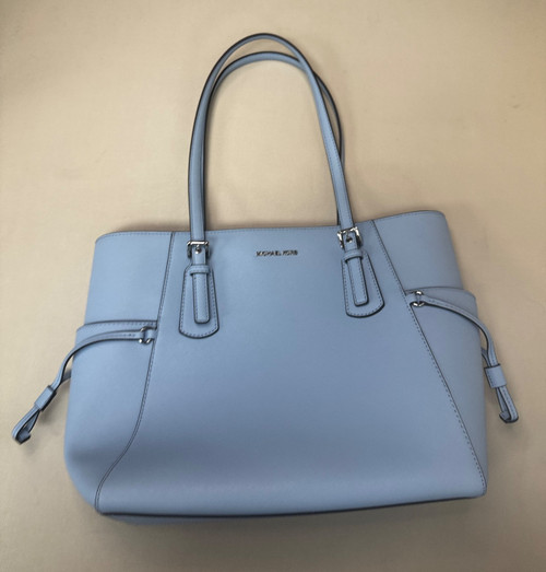 Vist Large View of Product Image Which is Used Michael Michael Kors Large Leather Handbag