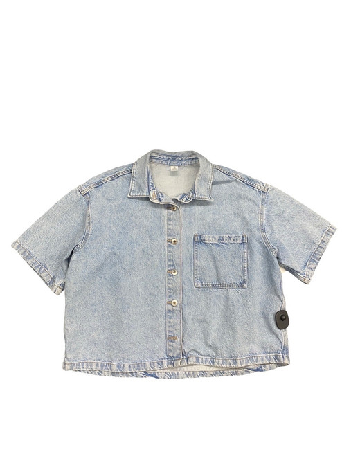 Vist Large View of Product Image Which is Used H & M Short Sleeve Top L-12/14