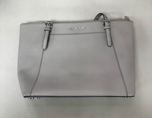 Vist Large View of Product Image Which is Used Michael Michael Kors Large Leather Handbag