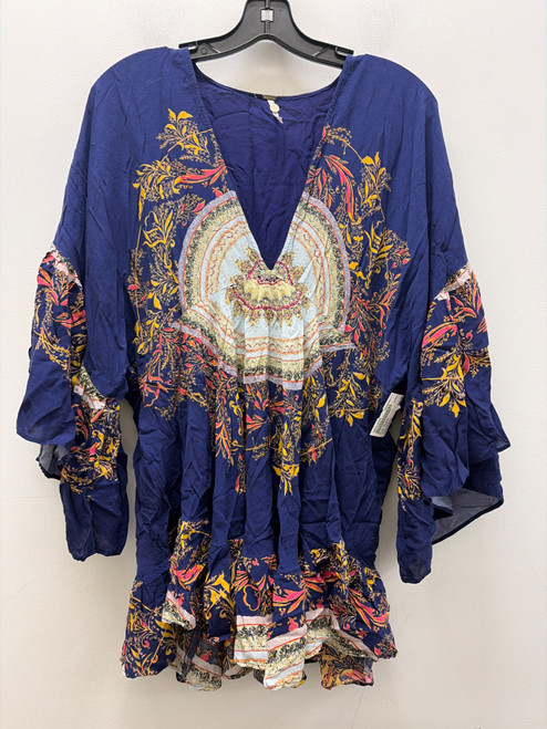 Vist Large View of Product Image Which is Used Navy Free People Short Dress/Tunic B M-8/10
