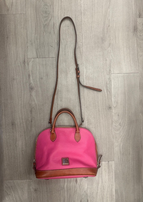 Vist Large View of Product Image Which is Used Dooney & Bourke Large Leather Handbag