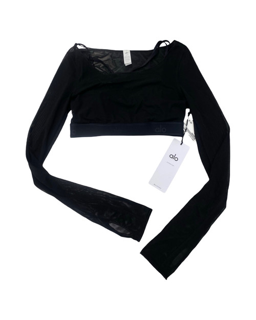 Vist Large View of Product Image Which is Used Alo Yoga Long Sleeve Top S-4/6