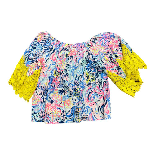 Vist Large View of Product Image Which is Used Lilly Pulitzer Long Sleeve Top S-4/6