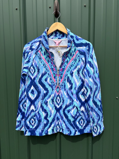 Vist Large View of Product Image Which is Used Lilly Pulitzer Sweatshirt M-8/10