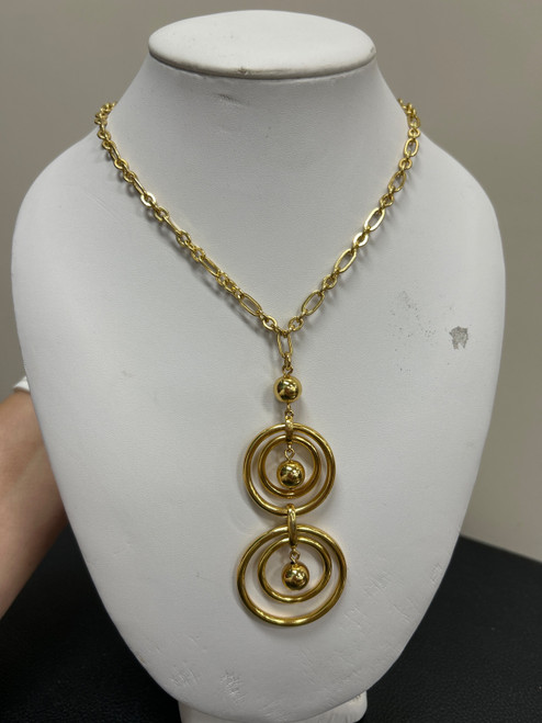 Vist Large View of Product Image Which is Used J. Crew long goldNecklace