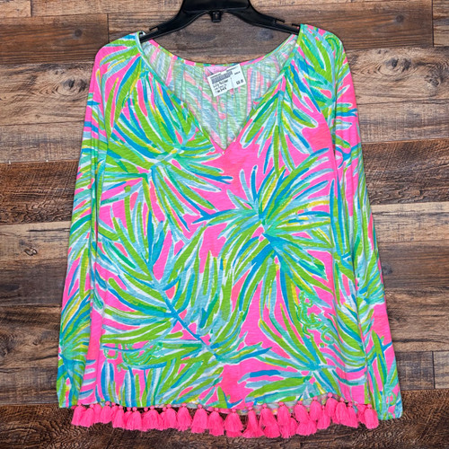 Vist Large View of Product Image Which is Used Lilly Pulitzer Long Sleeve Top S-4/6