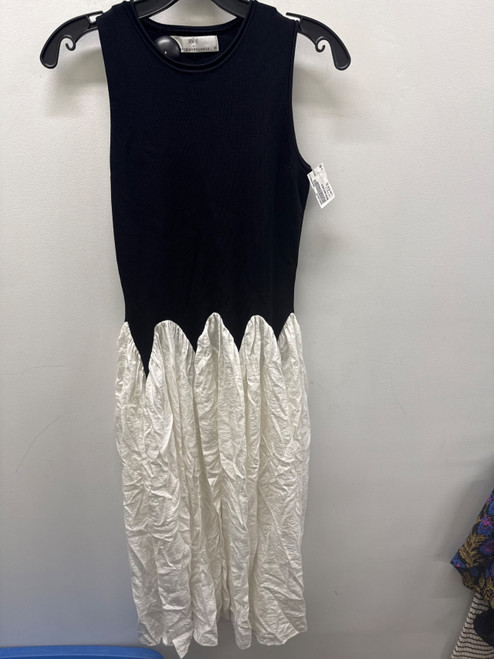 Vist Large View of Product Image Which is Used Black/White Anthropologie Long Dress B M-8/10