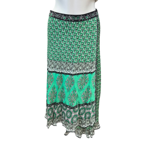 Vist Large View of Product Image Which is Used Alice + Olivia Boho Romance Long Skirt Size 4