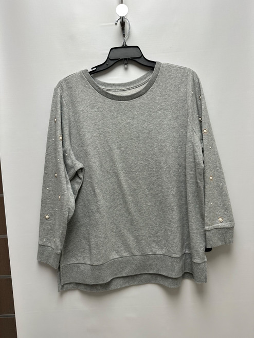 Vist Large View of Product Image Which is Used St. John's Bay Long Sleeve Top 1X-18