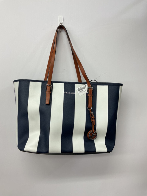 Vist Large View of Product Image Which is Used Michael Kors Large Leather Handbag