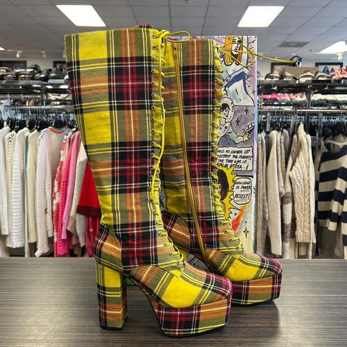 Vist Large View of Product Image Which is NWT Jeffrey Campbell Tall Boots 9