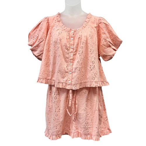 Vist Large View of Product Image Which is Used La Maregold S/S/Shorts Set Top M/L Bottom XL-16