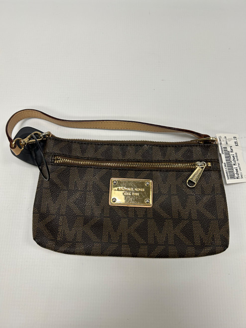 Vist Large View of Product Image Which is Used Michael Michael Kors Small Leather Handbag