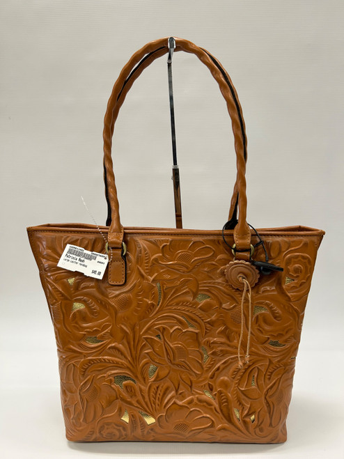 Vist Large View of Product Image Which is Used Patricia Nash Large Leather Handbag