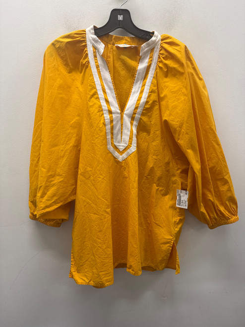 Vist Large View of Product Image Which is Used Orange Tory Burch Long Sleeve Top S-4/6