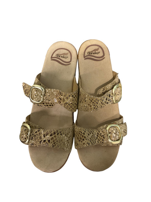 Vist Large View of Product Image Which is Used Dansko Wedge Sandals 7.5
