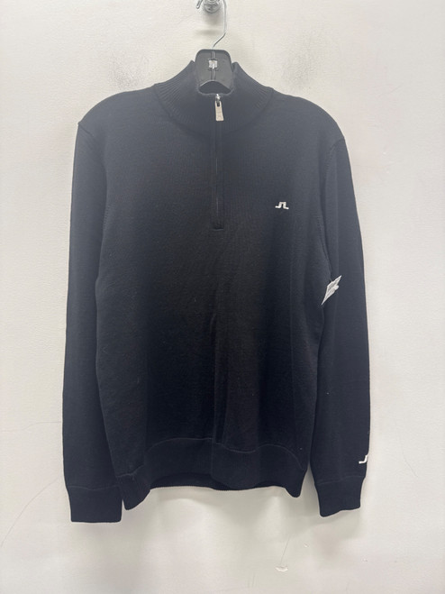 Vist Large View of Product Image Which is Used Black J.Lindeberg Mens Lightweight Sweater M