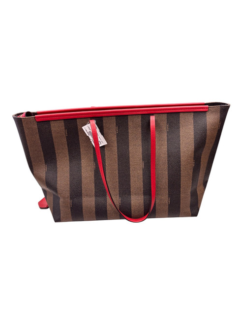 Vist Large View of Product Image Which is Used Fendi Large Leather Handbag