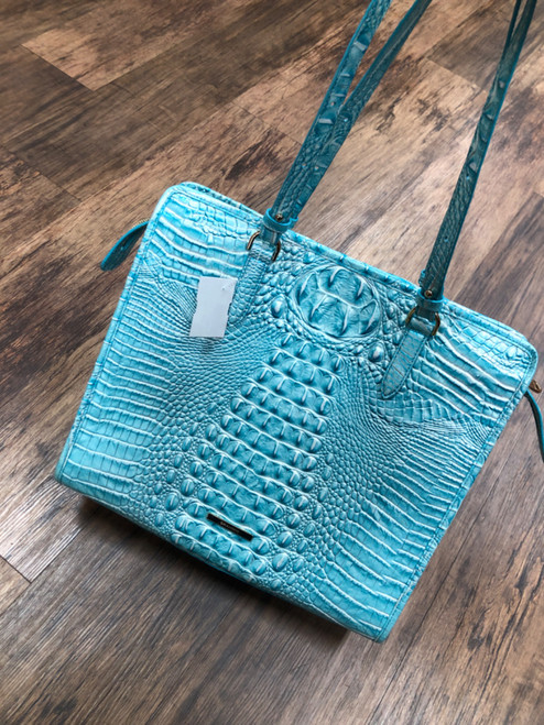 Vist Large View of Product Image Which is Used Brahmin Small Leather Handbag