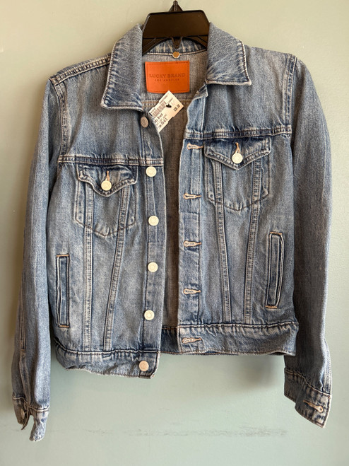 Vist Large View of Product Image Which is Used Lucky Brand Short Light Jacket XS-0/2