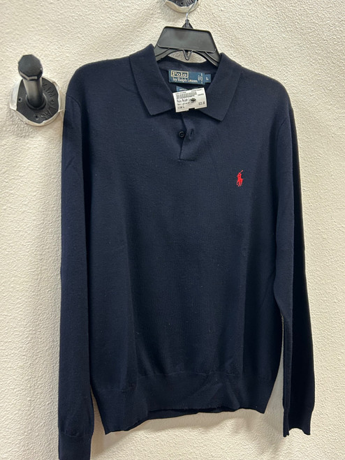 Vist Large View of Product Image Which is Used Polo Ralph Lauren Mens Lightweight Sweater L