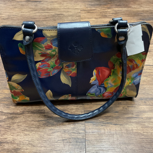 Vist Large View of Product Image Which is Used Patricia Nash Large Leather Handbag