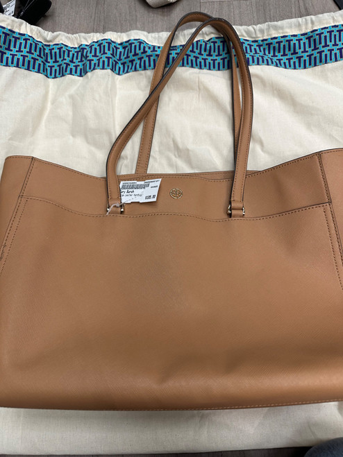 Vist Large View of Product Image Which is Used Tory Burch Large Leather Handbag