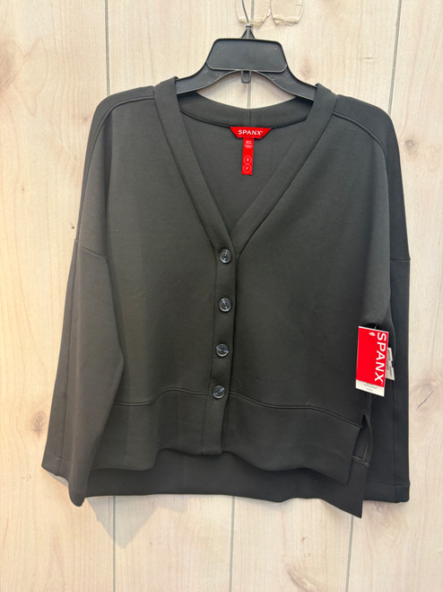 Vist Large View of Product Image Which is Used Spanx Active Lightweight Sweater S-4/6
