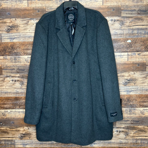 Vist Large View of Product Image Which is NWT J.M. Haggar Men's Long Heavy Coat XXL