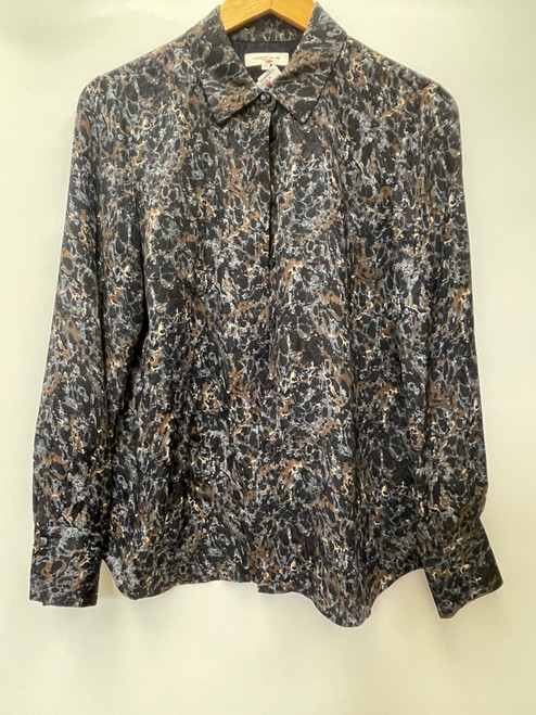 Vist Large View of Product Image Which is Used Lafayette 148 Long Sleeve Top S-4/6