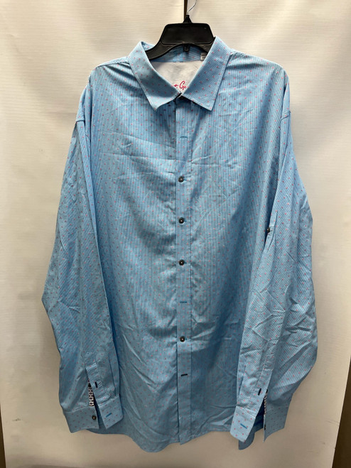 Vist Large View of Product Image Which is Used Robert Graham Mens Long Sleeve Top 3X/19-19.5