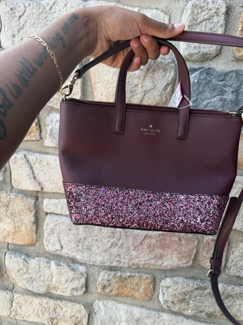Vist Large View of Product Image Which is Used Kate Spade Small Leather Handbag