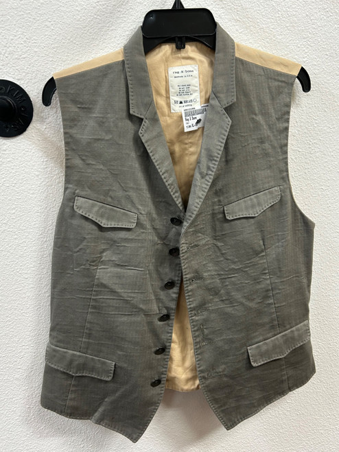 Vist Large View of Product Image Which is Used Rag & Bone Vest XL-16