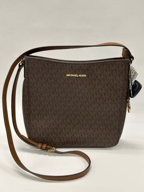 Vist Large View of Product Image Which is Used Michael Michael Kors Large Leather Handbag