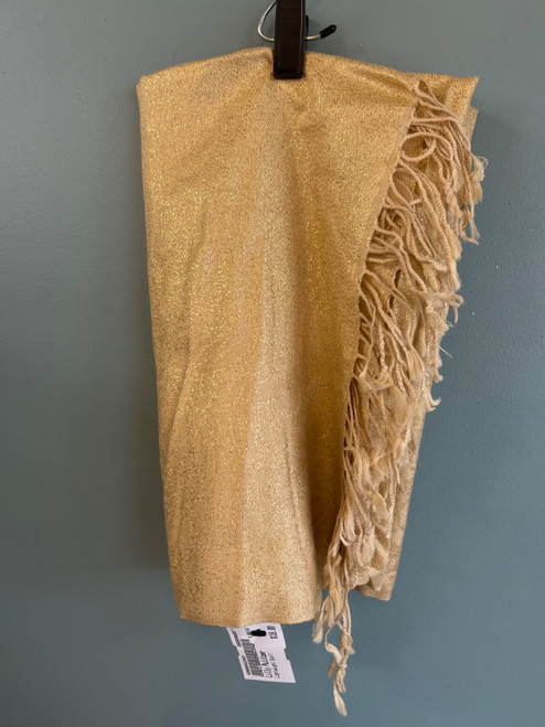 Vist Large View of Product Image Which is Used Lilly Pulitzer Lightweight gold wool Scarf