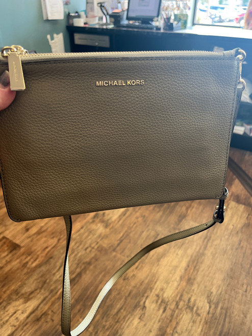 Vist Large View of Product Image Which is Used Michael Michael Kors Small Leather Handbag